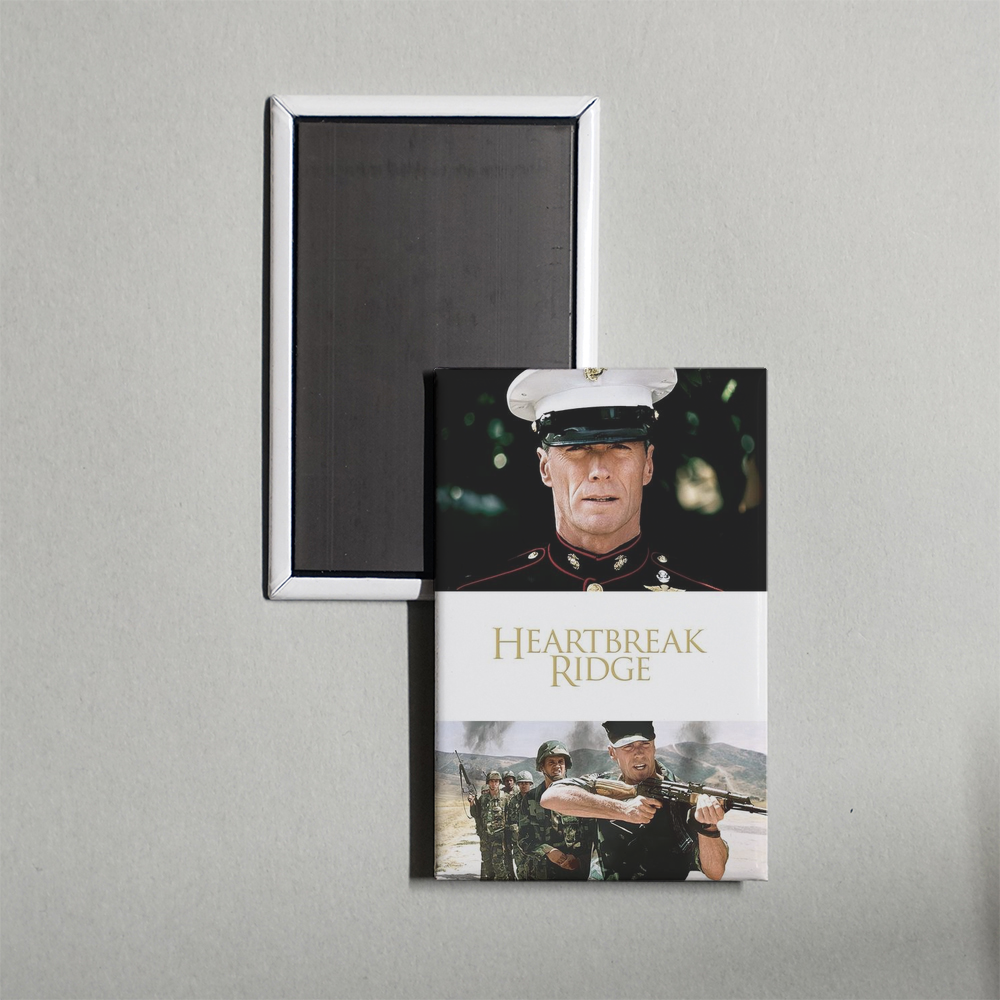 Heartbreak Ridge Mini Movie Fridge Magnet