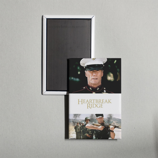 Heartbreak Ridge Mini Movie Fridge Magnet