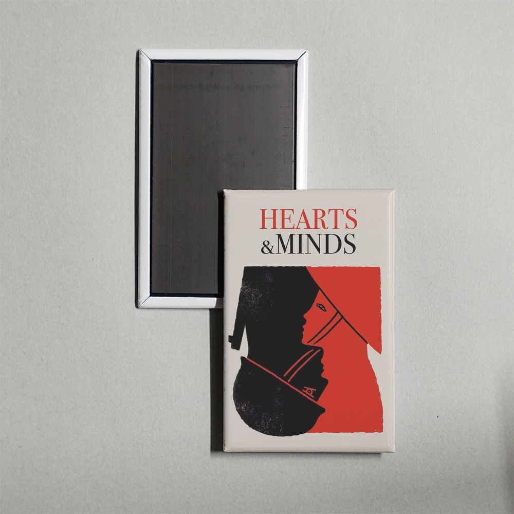 Hearts and Minds Mini Movie Fridge Magnet