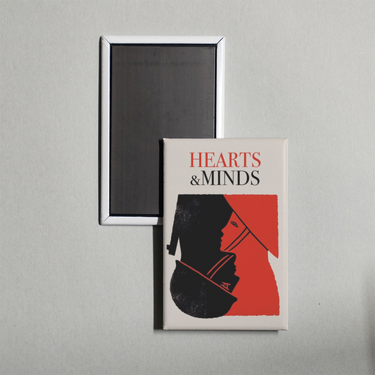 Hearts and Minds Mini Movie Fridge Magnet