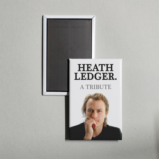 Heath Ledger A Tribute Mini Movie Fridge Magnet