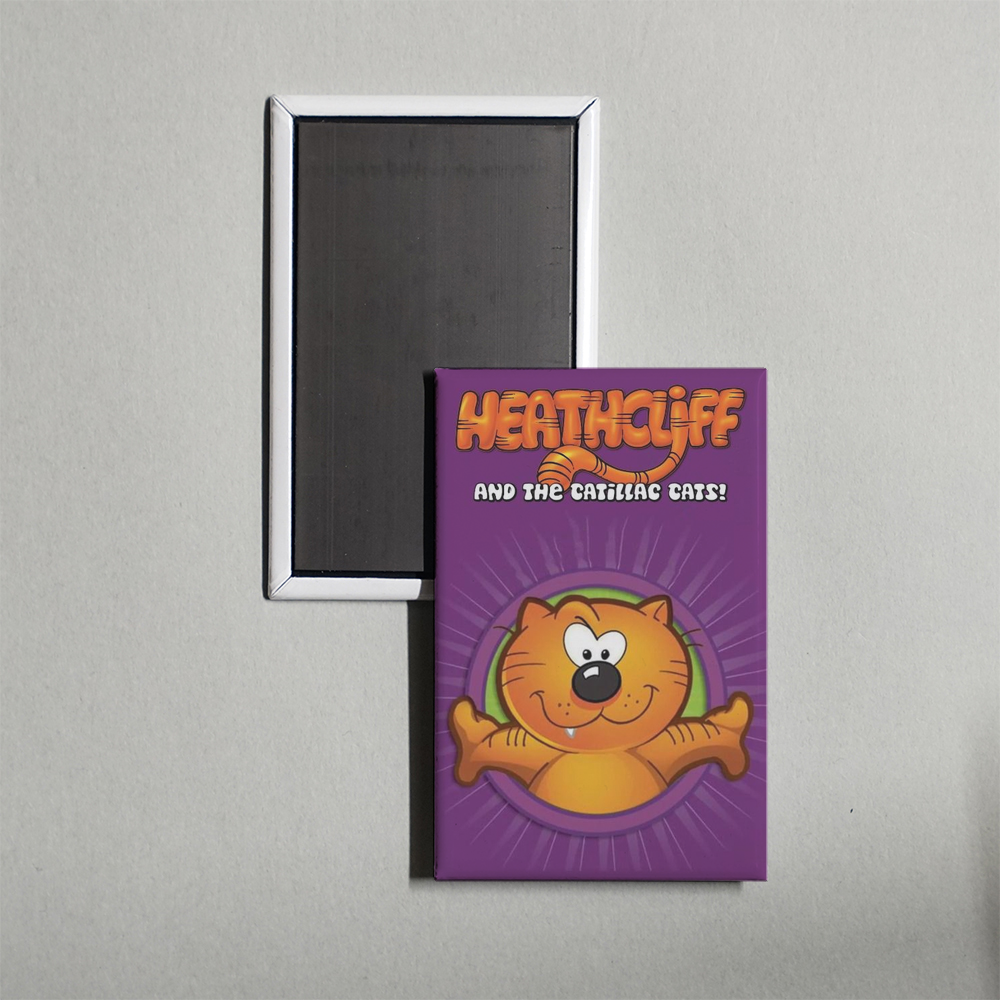 Heathcliff and the Catillac Cats TV Show Fridge Magnet