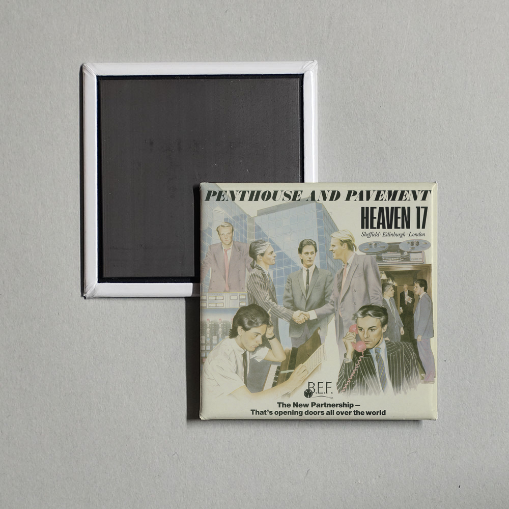 Heaven 17 - Penthouse And Pavement Album Cover Fridge Magnet