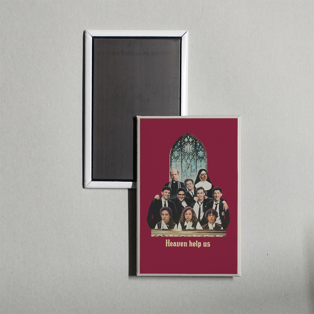 Heaven Help Us Mini Movie Fridge Magnet