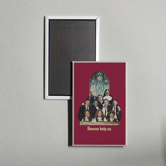 Heaven Help Us Mini Movie Fridge Magnet