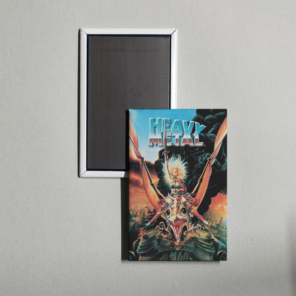 Heavy Metal Mini Movie Fridge Magnet
