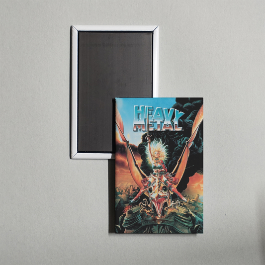 Heavy Metal Mini Movie Fridge Magnet