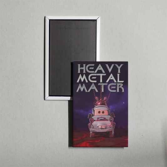 Heavy Metal Mater Mini Movie Fridge Magnet