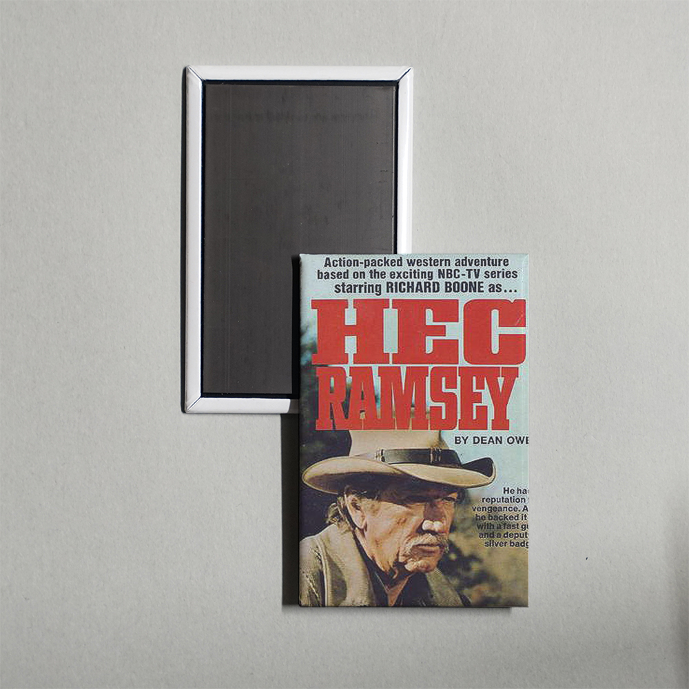 Hec Ramsey TV Show Fridge Magnet