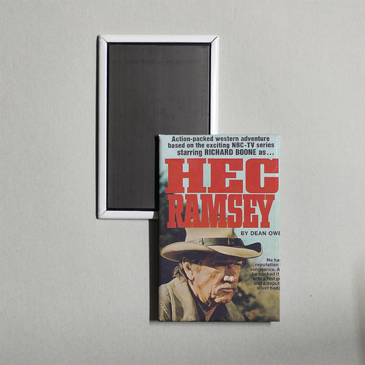 Hec Ramsey TV Show Fridge Magnet