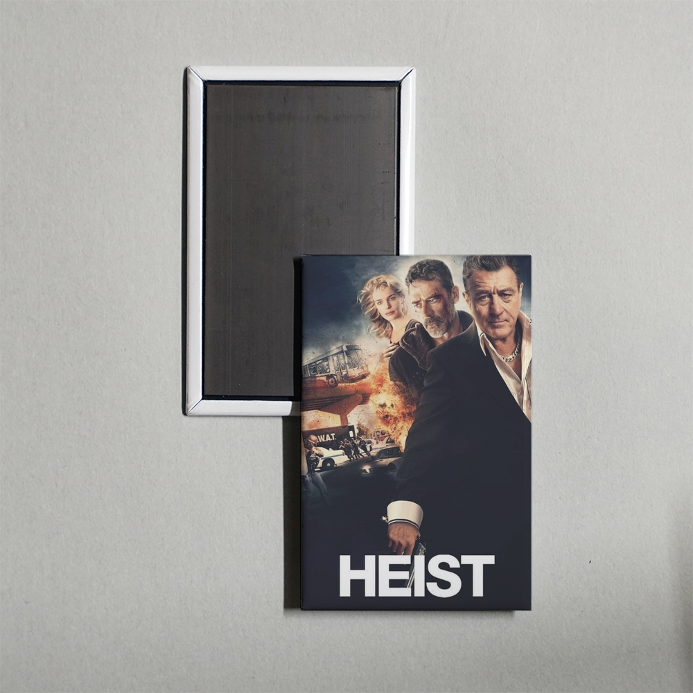 Heist Mini Movie Fridge Magnet