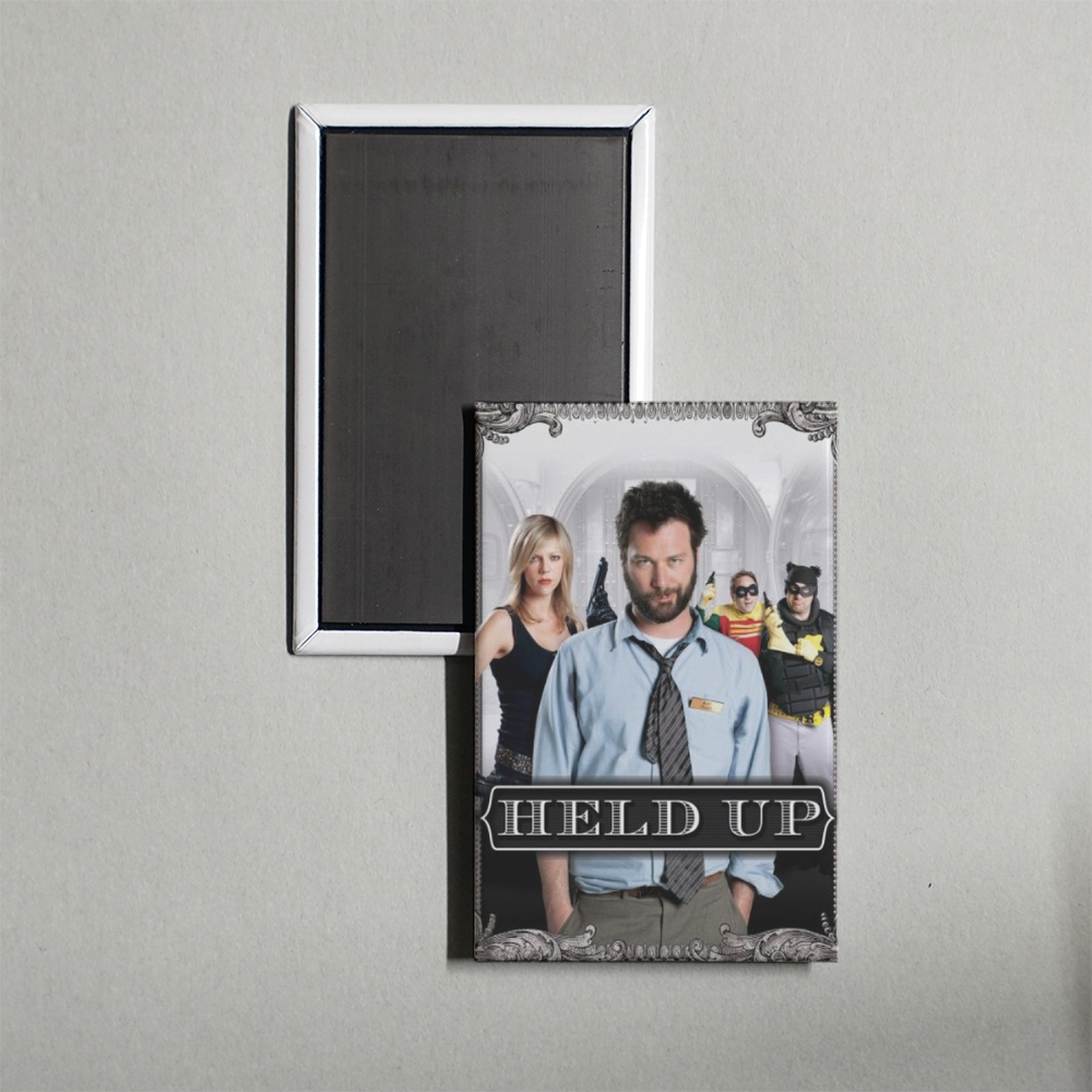 Held Up Mini Movie Fridge Magnet