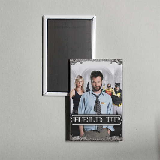 Held Up Mini Movie Fridge Magnet