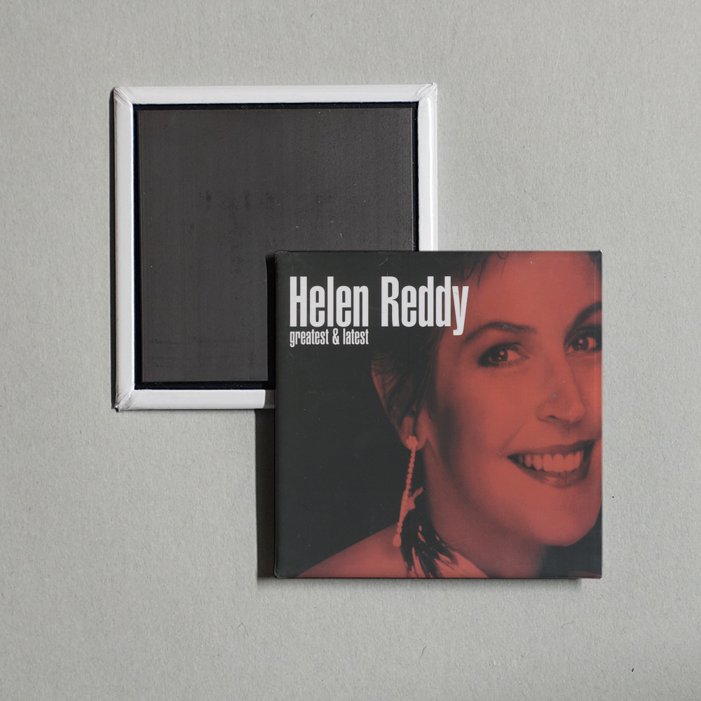 Helen Reddy - Greatest & Latest Album Cover Fridge Magnet