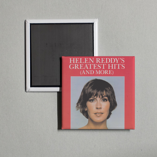 Helen Reddy - Helen Reddy's Greatest Hits (And More) Album Cover Fridge Magnet