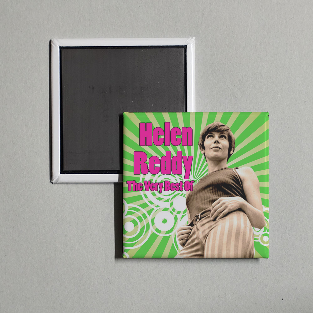 Helen Reddy - The Very Best Of Album Cover Fridge Magnet