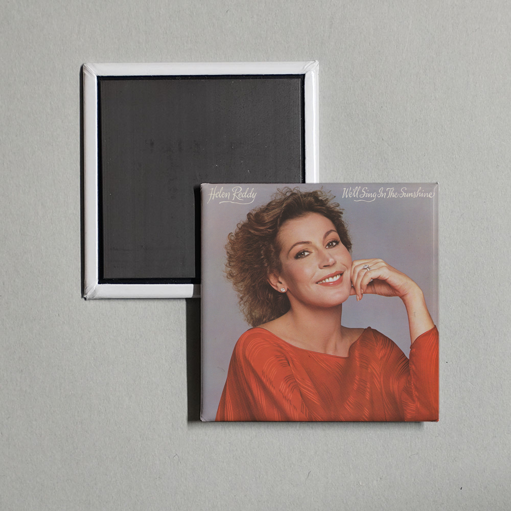 Helen Reddy - We'll Sing In The Sunshine Album Cover Fridge Magnet