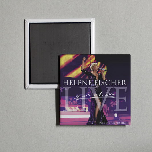 Helene Fischer - Best Of Live - So Wie Ich Bin - Die Tournee Album Cover Fridge Magnet