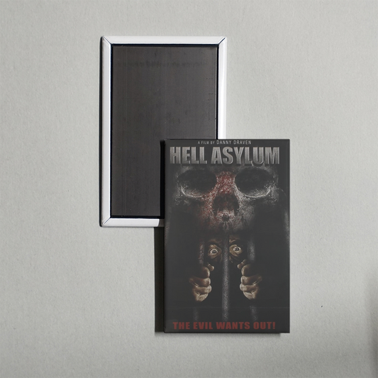 Hell Asylum Mini Movie Fridge Magnet