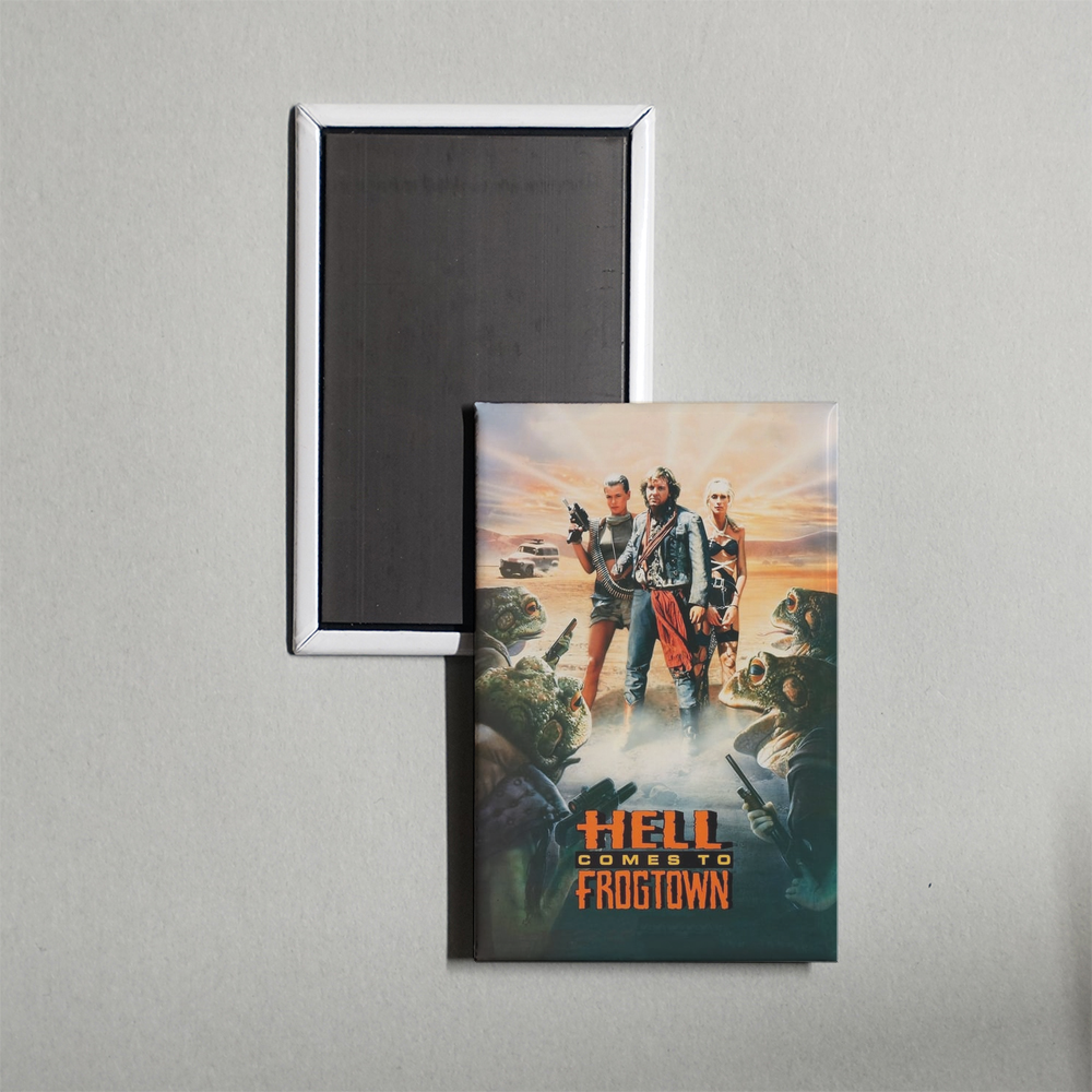 Hell Comes to Frogtown Mini Movie Fridge Magnet