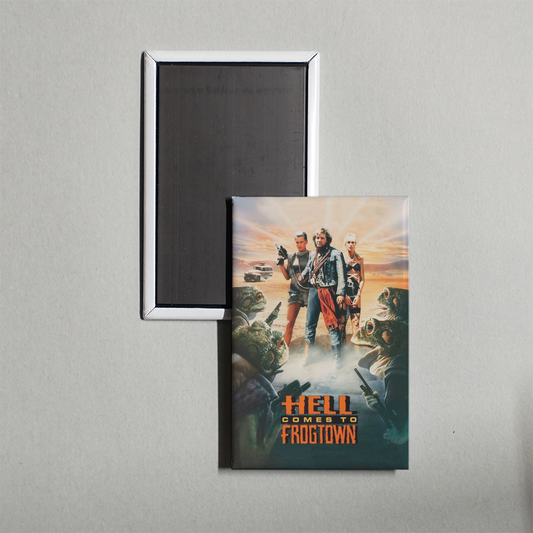 Hell Comes to Frogtown Mini Movie Fridge Magnet