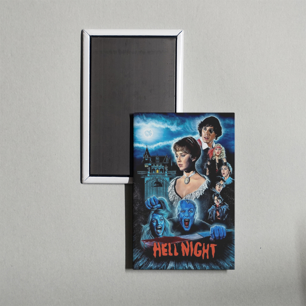 Hell Night Mini Movie Fridge Magnet