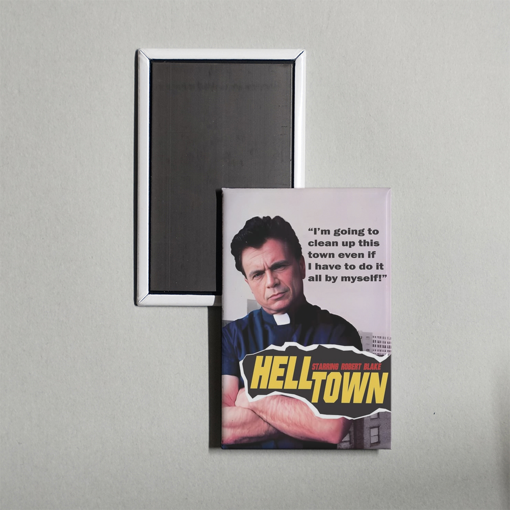 Hell Town TV Show Fridge Magnet