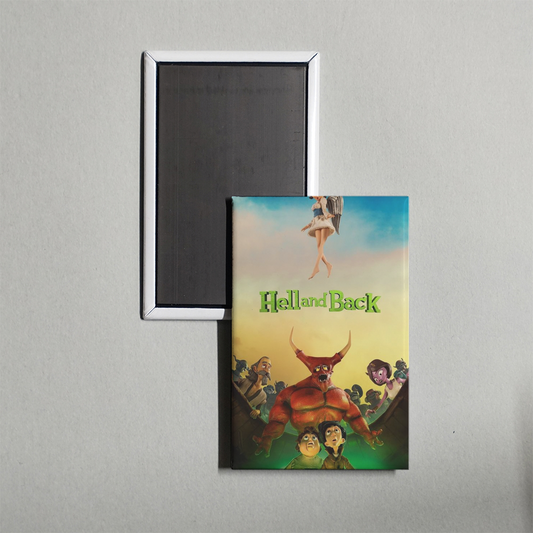 Hell and Back Mini Movie Fridge Magnet