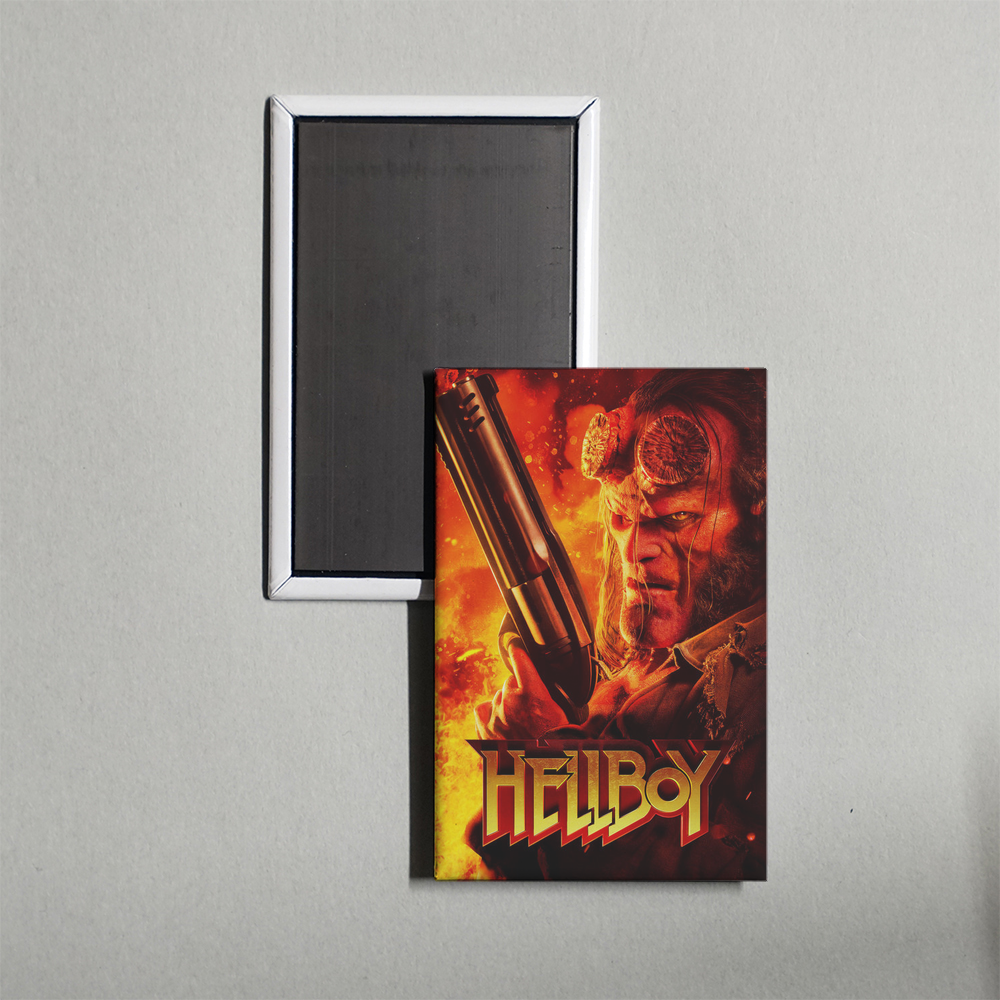 Hellboy Mini Movie Fridge Magnet