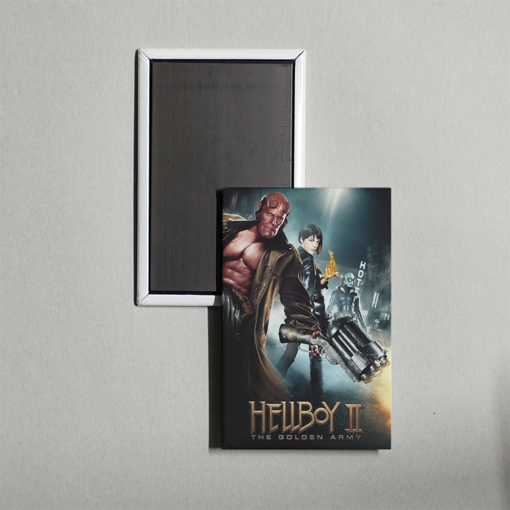 Hellboy II The Golden Army Mini Movie Fridge Magnet