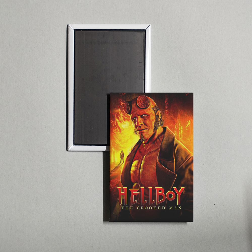 Hellboy The Crooked Man Mini Movie Fridge Magnet