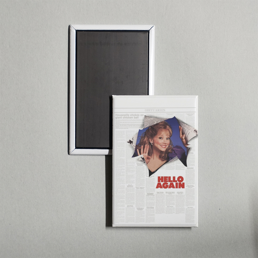 Hello Again Mini Movie Fridge Magnet