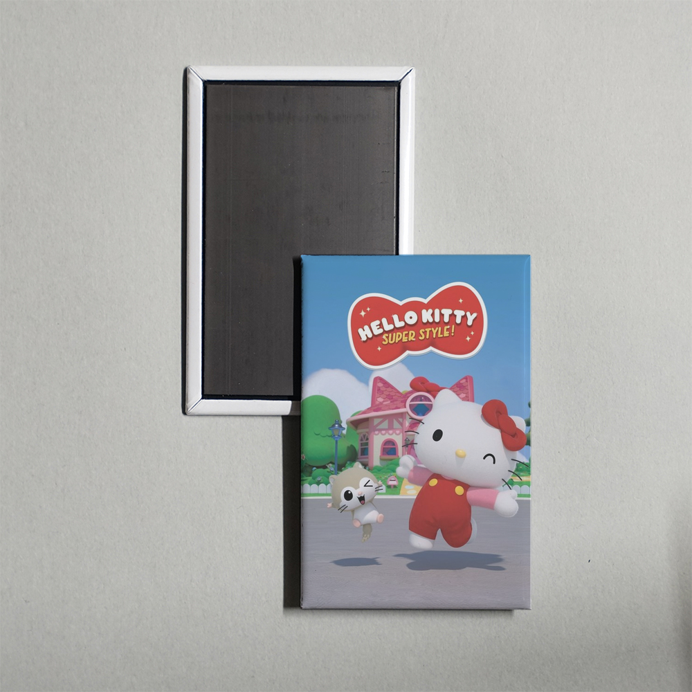 Hello Kitty Super Style! TV Show Fridge Magnet