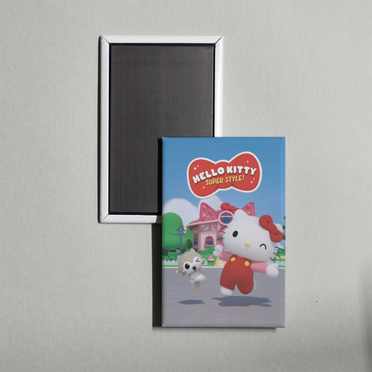 Hello Kitty Super Style! TV Show Fridge Magnet