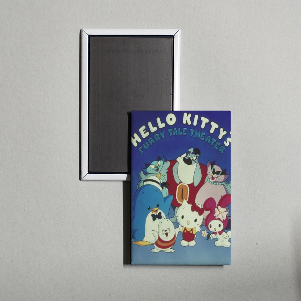 Hello Kitty's Furry Tale Theater TV Show Fridge Magnet
