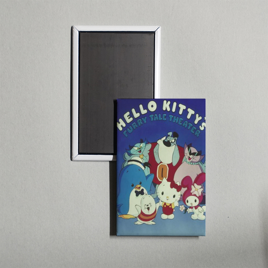 Hello Kitty's Furry Tale Theater TV Show Fridge Magnet