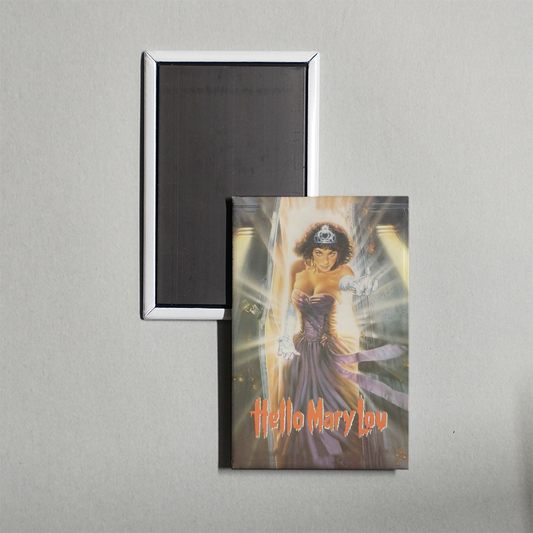 Hello Mary Lou Prom Night II Mini Movie Fridge Magnet