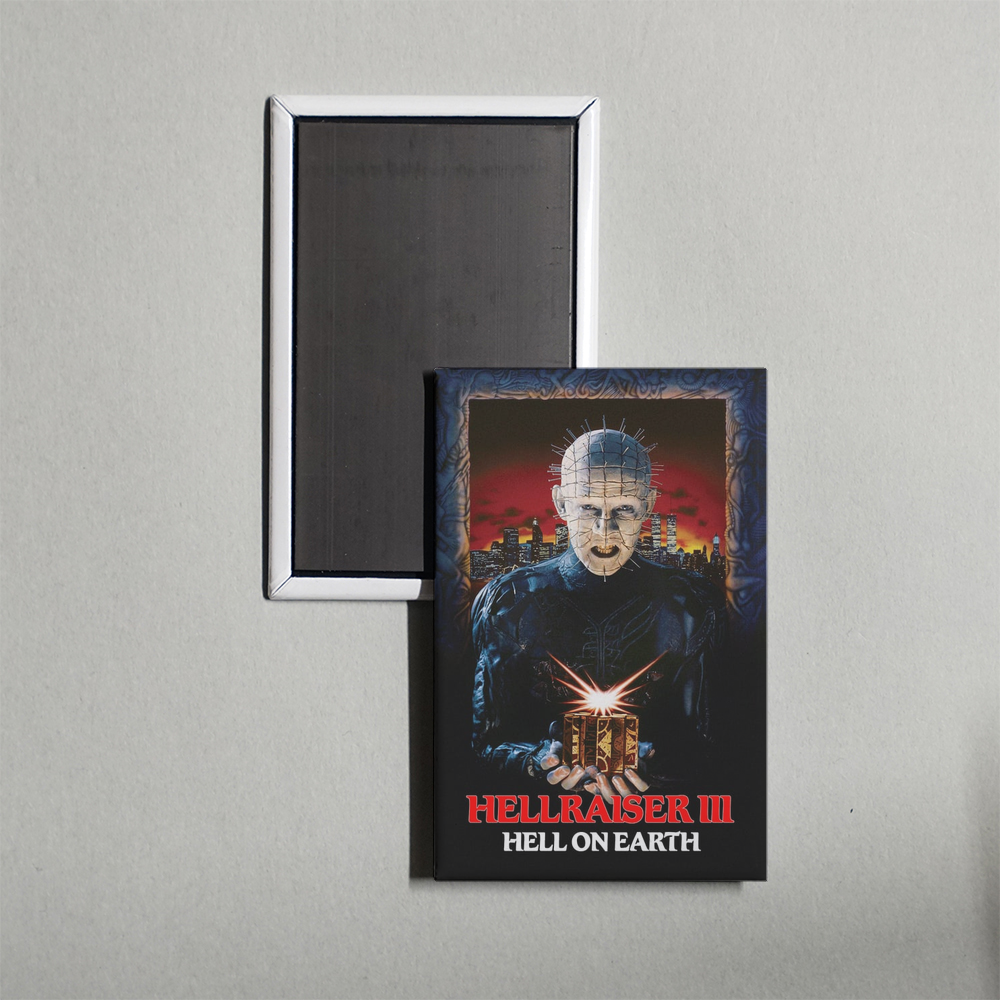 Hellraiser III Hell on Earth Mini Movie Fridge Magnet