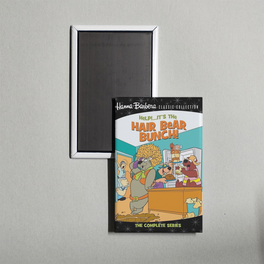 Help!... It's the Hair Bear Bunch! TV Show Fridge Magnet