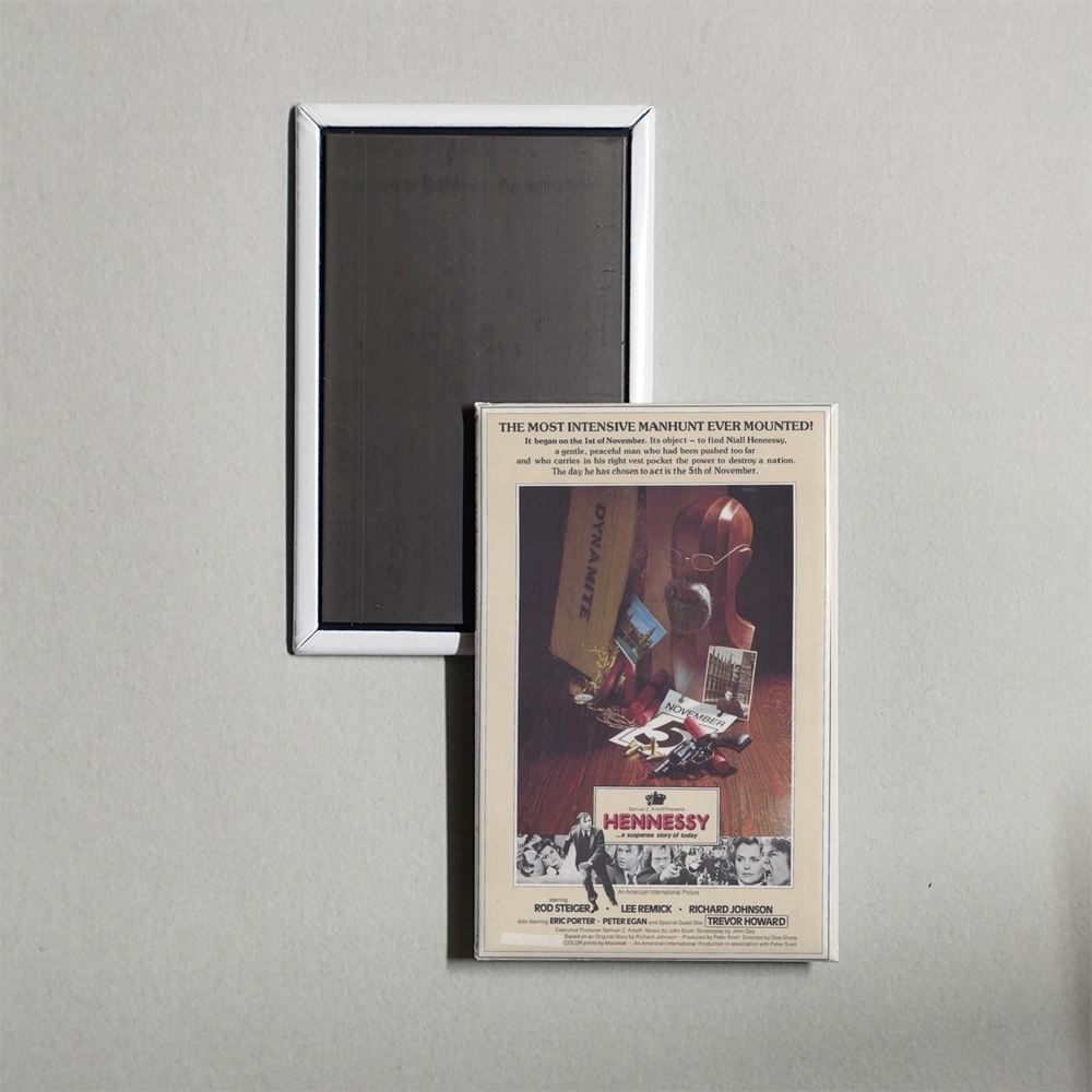 Hennessy Mini Movie Fridge Magnet
