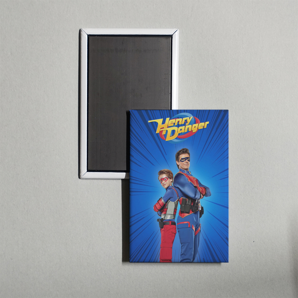 Henry Danger The Danger Begins Mini Movie Fridge Magnet
