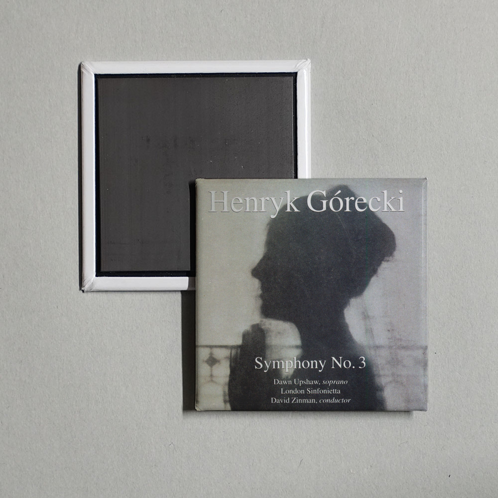 Henryk Górecki - Górecki Symphony No. 3 Album Cover Fridge Magnet