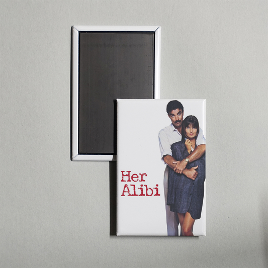 Her Alibi Mini Movie Fridge Magnet
