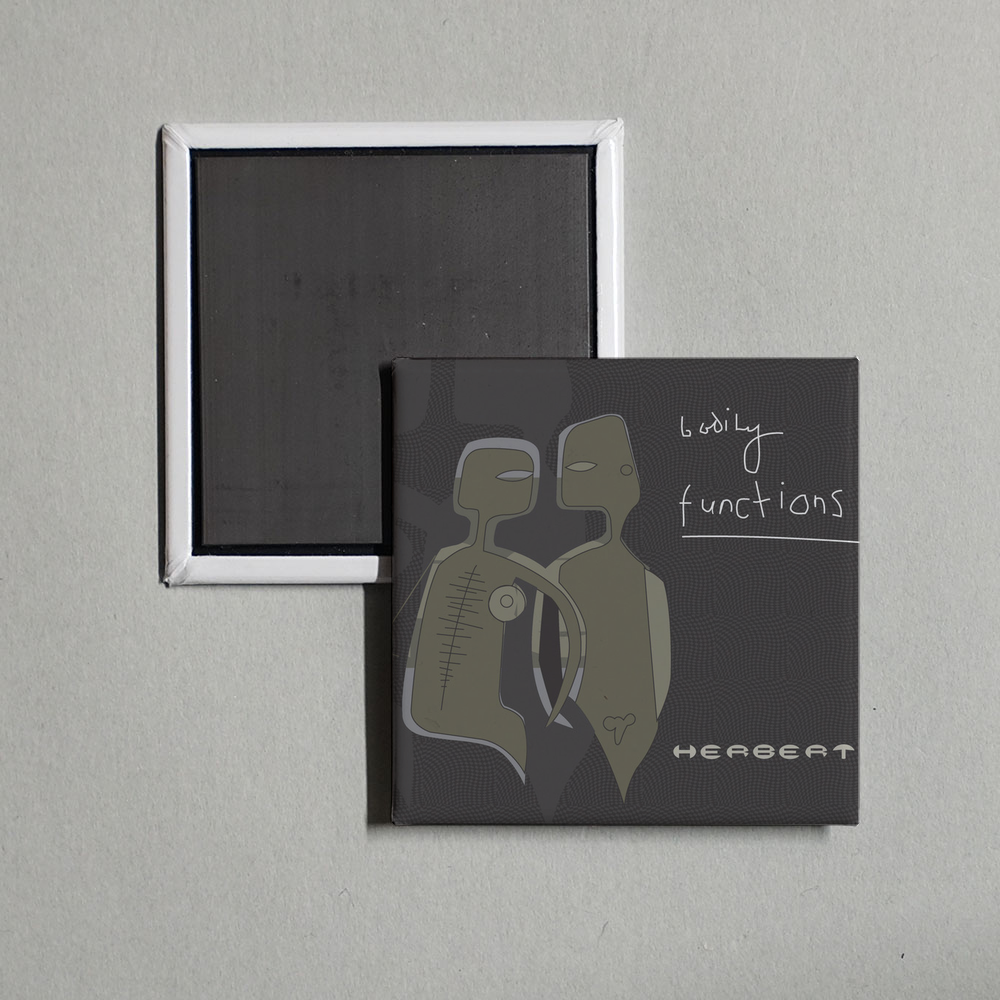 Herbert - Bodily Functions (Special Edition) Album Cover Fridge Magnet