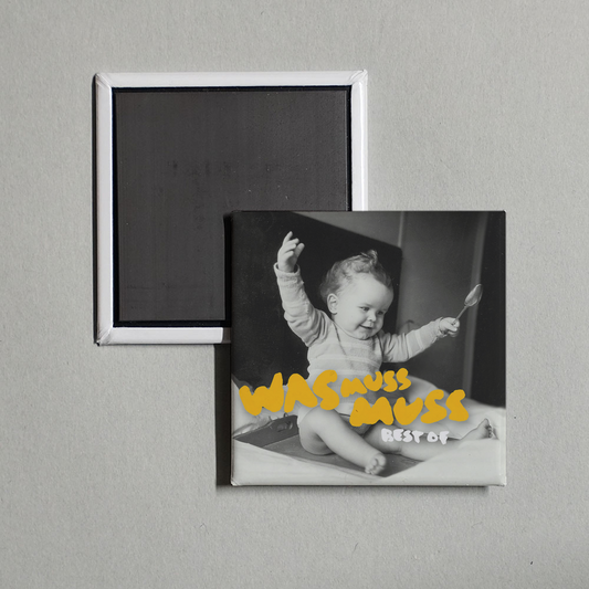 Herbert Grönemeyer - Was Muss Muss - Best Of Album Cover Fridge Magnet