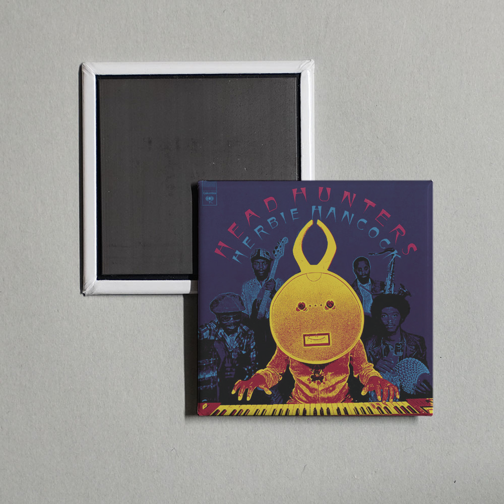 Herbie Hancock - Head Hunters Album Cover Fridge Magnet