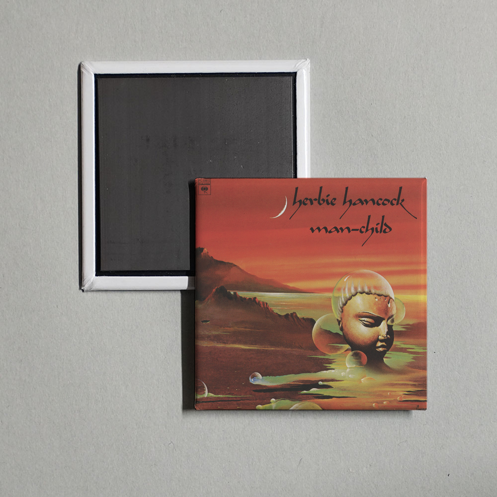 Herbie Hancock - Man-Child Album Cover Fridge Magnet