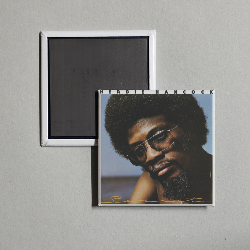 Herbie Hancock - Secrets Album Cover Fridge Magnet