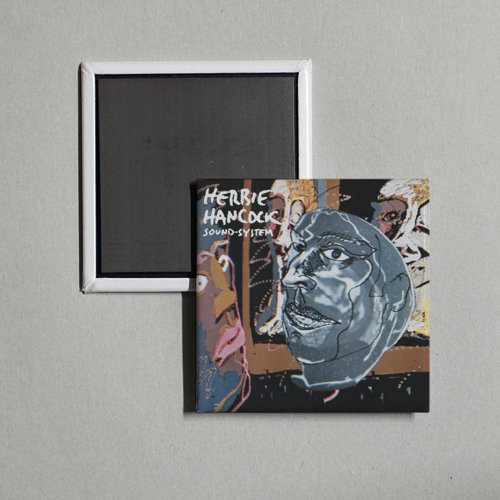 Herbie Hancock - Sound System Album Cover Fridge Magnet