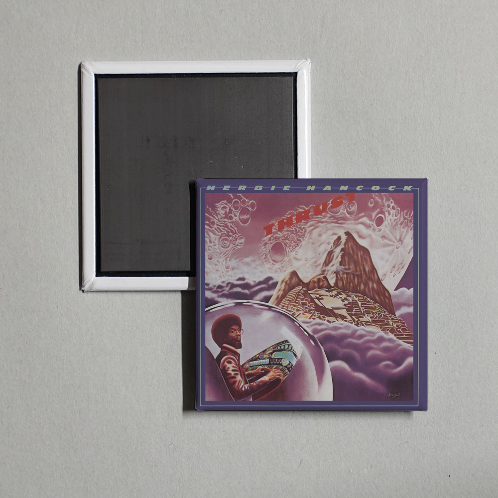 Herbie Hancock - Thrust Album Cover Fridge Magnet